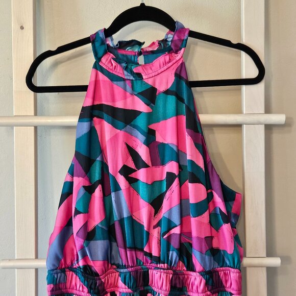 Nine West Halter Neck Sleeveless Blouse - Picture 1 of 4